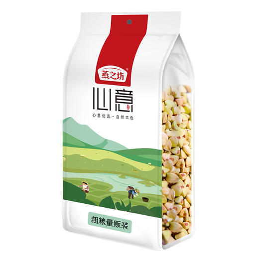 燕之坊荞麦仁五谷杂粮饭大米伴侣粗粮米荞米三角麦子1kg 商品图2