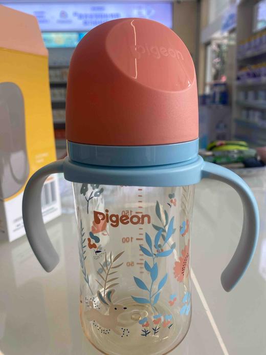 贝亲自然实感宽口径PPSU双把手奶瓶240mL(3个月以上） 商品图4
