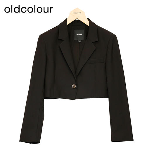 oldcolour短款西装外套春季新款设计感小众气质上衣女P13048316 商品图2