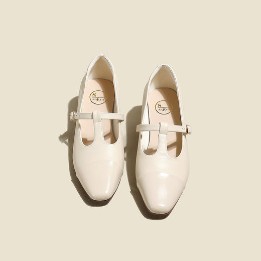 品质好货|Safiya/索菲娅2024春新款复古乐福粗跟单鞋 SF41111703 商品图8