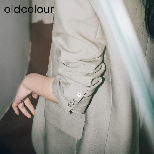 oldcolour2023春新款高级气质设计感宽松显瘦西装外套女P11048171 商品图2