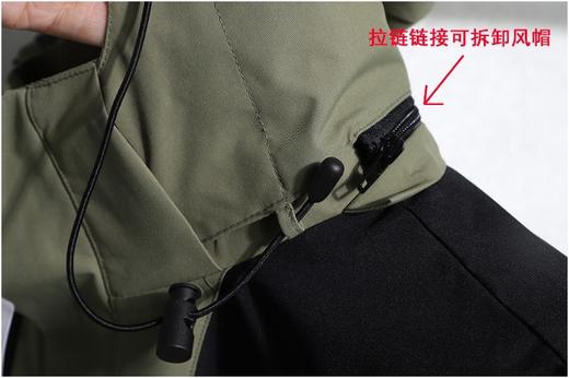 【春秋夹克风衣】四季可穿无内胆单冲可拆卸帽外套上衣03h 商品图9