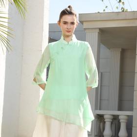 24春夏新款玉美禅修上衣