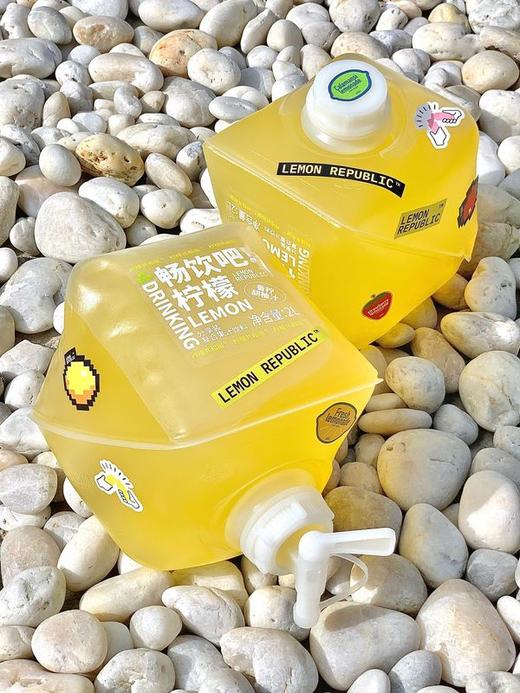 柠檬共和国柠檬茶2L露营桶 商品图3
