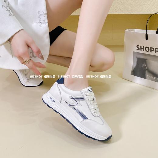 新品软底牛皮百搭舒适休闲女单鞋968B41533（W） 商品图4