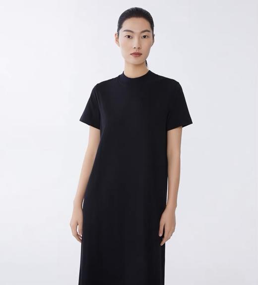 🍒【巴黎夜曲小黑裙】✅自留推荐，垂感好，💕不显跨，不显胖✅极简风，👏简约大气好搭配✅不挑身材，上身显瘦🌸 商品图3