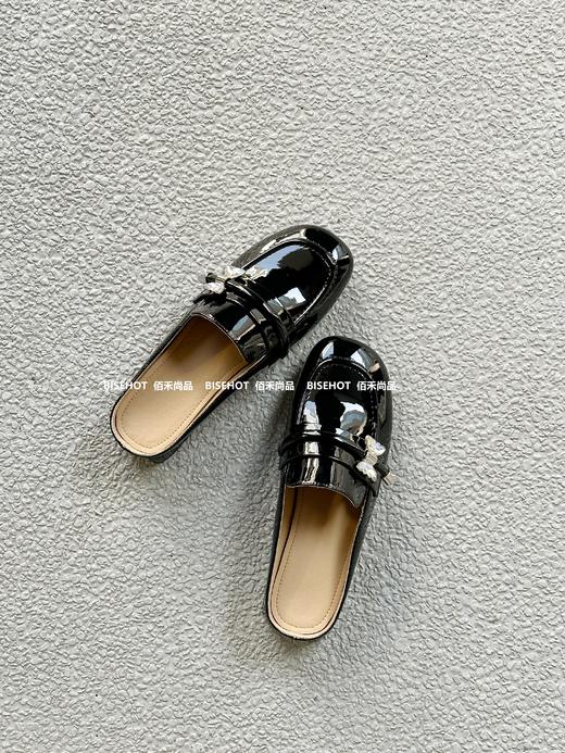 新品女士漆皮矮跟包头拖鞋772B42507（W） 商品图2