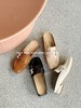 新品女士漆皮矮跟包头拖鞋772B42507（W） 商品缩略图0