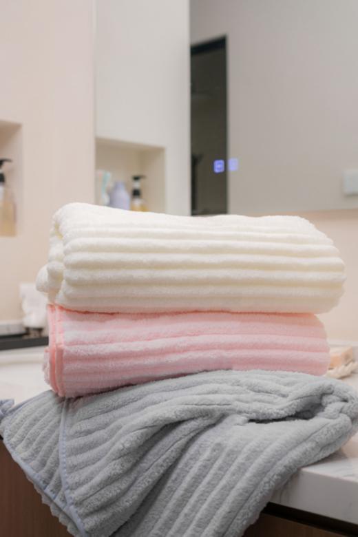 💞【YOOHOPE 奶芙洗浴套装】✅1.亲肤绒材质，三倍吸水✅2.不掉毛，不掉色，✨超强吸水，亲和贴肤，柔软细腻，💕 商品图2