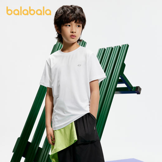 巴拉巴拉童装男童t恤新款儿童夏装短袖大童运动速干上衣印花 商品图1