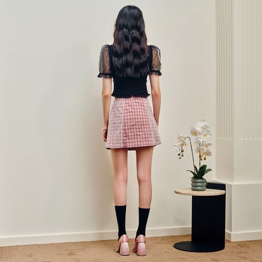 国风新中式改良旗袍半身裙夏款修腰显瘦复古小短裙女(货号:MS88SK298) 商品图3