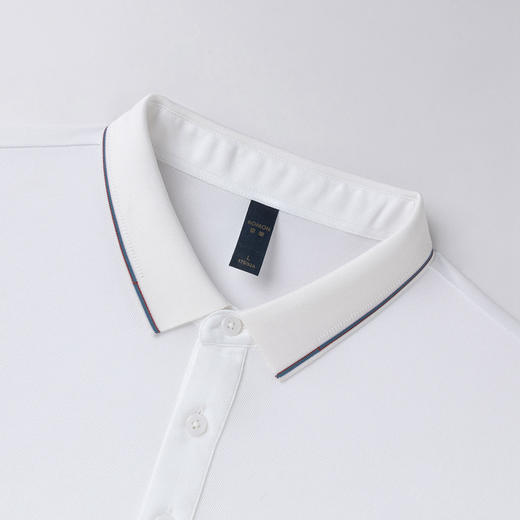 罗蒙男士夏季舒适百搭polo衫男短袖商务休闲时尚男士t恤短袖polo衫 商品图5