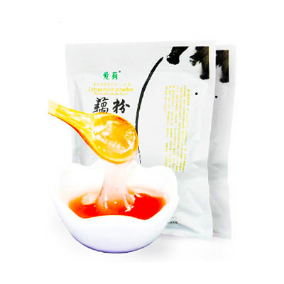 【严选】【金新农】爱荷手工纯莲藕粉羹 400g  （厂家直发） 商品图0