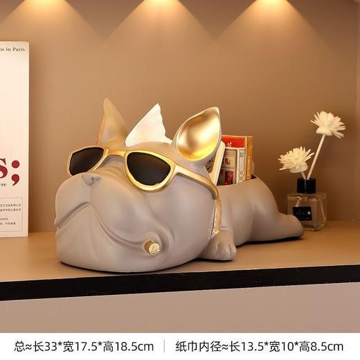 创意轻奢多功能纸巾盒简约客厅抽纸遥控器收纳茶几装饰纸抽盒摆件 商品图8