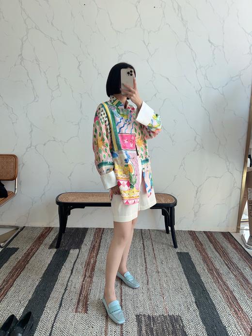 一款两穿波点BlingBling烫钻弹力色丁乐福鞋 里垫小羊皮 细腻柔滑透气好 优雅特别 DA牌轻奢感 耐磨舒适好走 平跟优雅知性 开车上班百搭舒适通勤 双色可选 商品图13