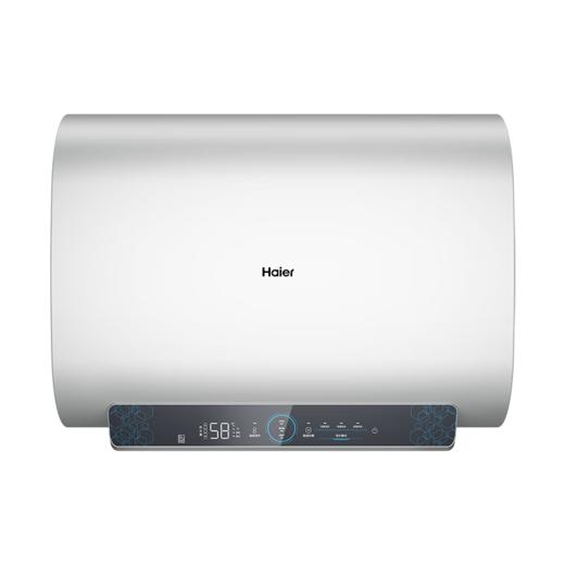 海尔扁桶（Haier）60升 电热水器 3300W大功率速热 一级能效节能 wifi智控 胆内水质实时显示  EC6001HD-RH3白U1 * 商品图0