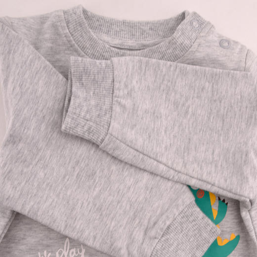 棉果果春秋季男童小毛圈套头T恤卫衣M112180220107 商品图9