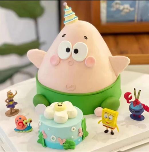 胖乎乎派大星蛋糕 商品图0