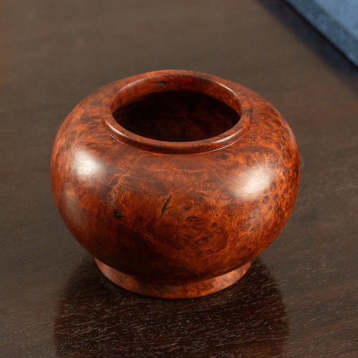 二十世纪 瘿木一木整挖水盂 商品图1