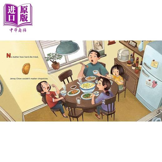 【中商原版】Fun China趣读中华 棘手的筷子 Tricky Chopsticks 英文原版 儿童绘本故事 中国传统文化 精装精品绘本 进口童书 商品图1