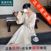 裁缝学苑AS215新中式国风两件套装纸样灯笼袖V领上衣高腰半身裙打板 商品缩略图0