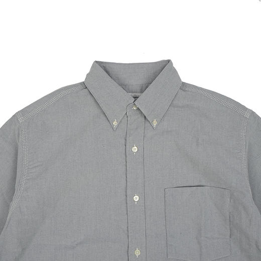 nanamica Button Down Wind S/S 男装纽扣领机能性经典短袖衬衫 商品图1