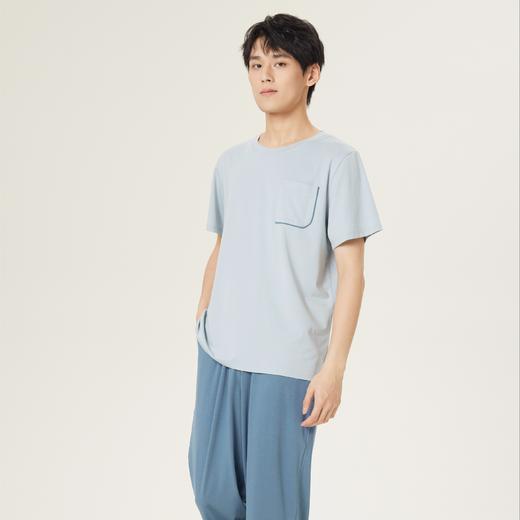 连绵·莫代尔凉感短袖长裤睡衣套装（男/女） 商品图9