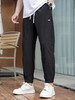 【龙贝莱精选】夏季男士冰丝裤薄款宽松束脚裤休闲运动裤纯色裤子H241060658 商品缩略图2