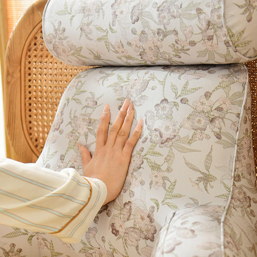 桃花夭夭多功能靠枕床头靠垫软包大靠背 商品图2