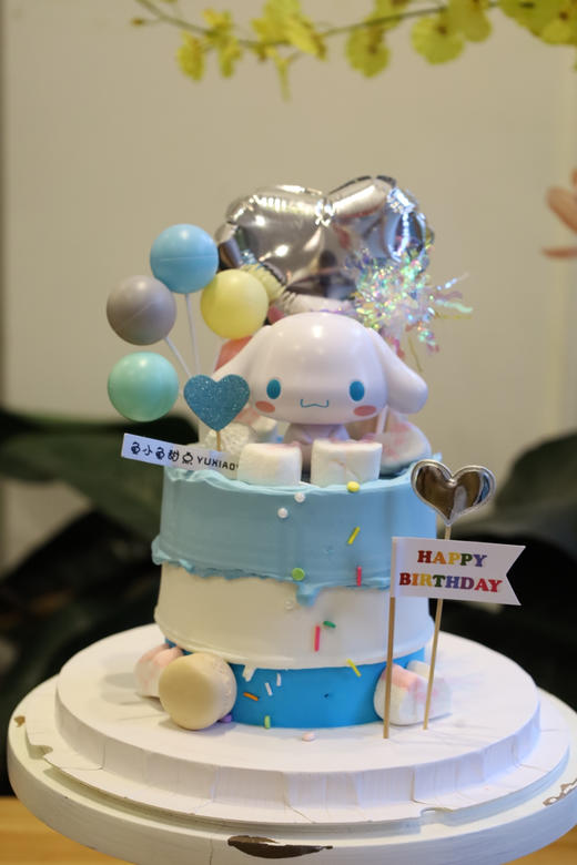 可爱蓝色系玉桂狗（图为4寸） 商品图1