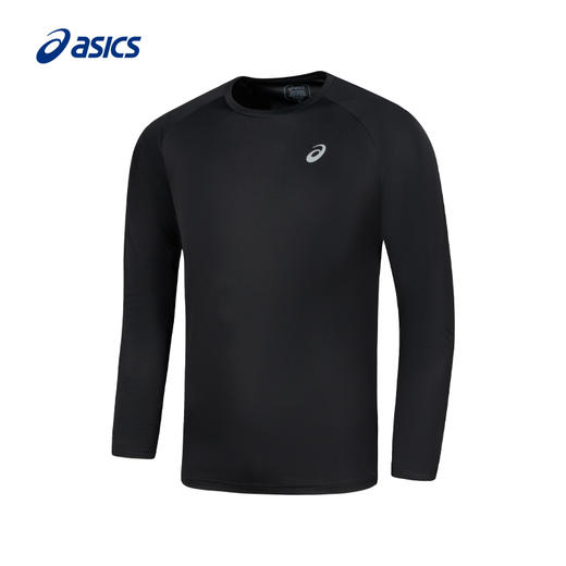 【退仓勿拍】ASICS亚瑟士男式舒适跑步长袖套头圆领时尚透气反光运动T恤2011D047 商品图4