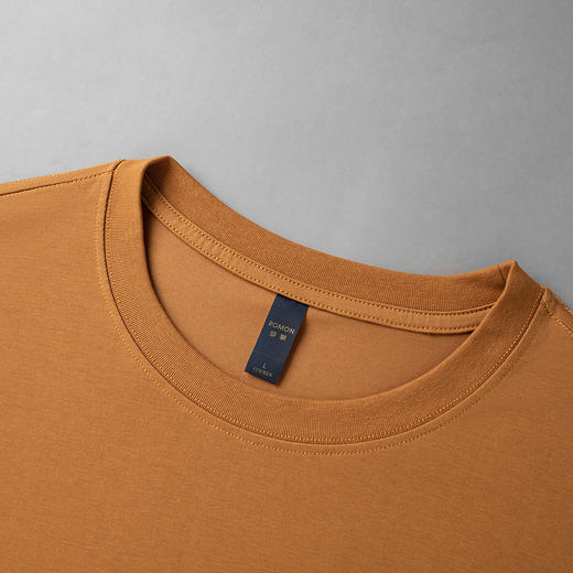 【桑蚕丝混纺】罗蒙春秋经典基础款圆领T恤男长袖t恤男时尚男士t恤长袖秋衣男 商品图7