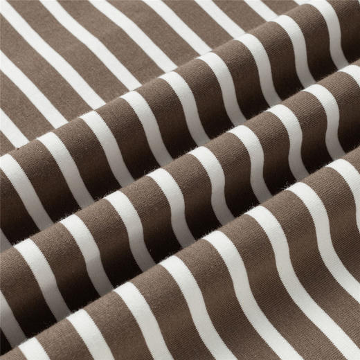 【桑蚕丝混纺】罗蒙春夏男装绣花胸标海魂衫t恤男长袖t恤男时尚男士t恤长袖男 商品图11