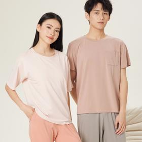 连绵·莫代尔凉感短袖长裤睡衣套装（男/女）