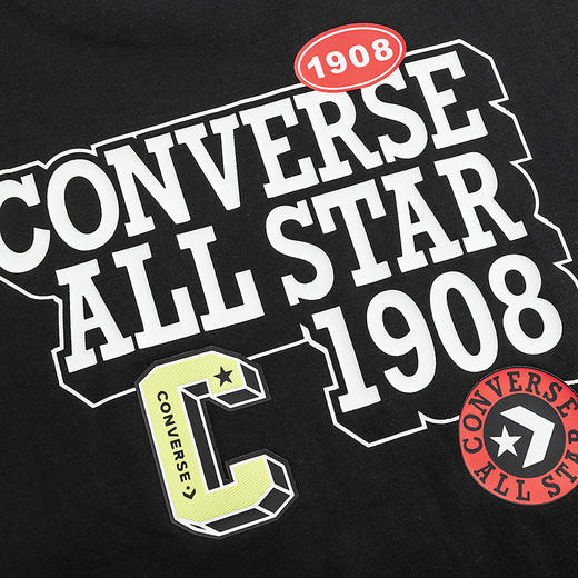 CONVERSE 夏 大童小童 儿童童装T恤 CNVB-KT-F777 商品图3