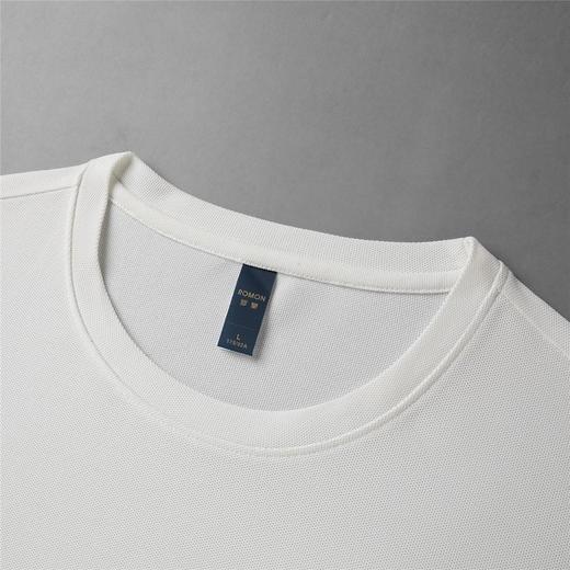 【小熊绣花】罗蒙春夏男装圆领t恤男长袖t恤男舒适男士t恤长袖上衣男体恤 商品图7