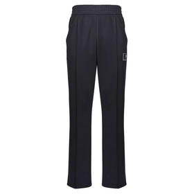 Giuseppe Zanotti 男士签名徽标贴花休闲运动裤 黑色 ERU4005001