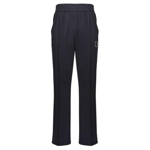 Giuseppe Zanotti 男士签名徽标贴花休闲运动裤 黑色 ERU4005001 商品图0