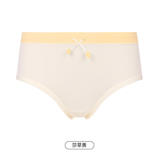 都市丽人基础系列舒肤棉内裤女50S棉纯棉女士内裤低腰平角内裤LK45E1 商品图11