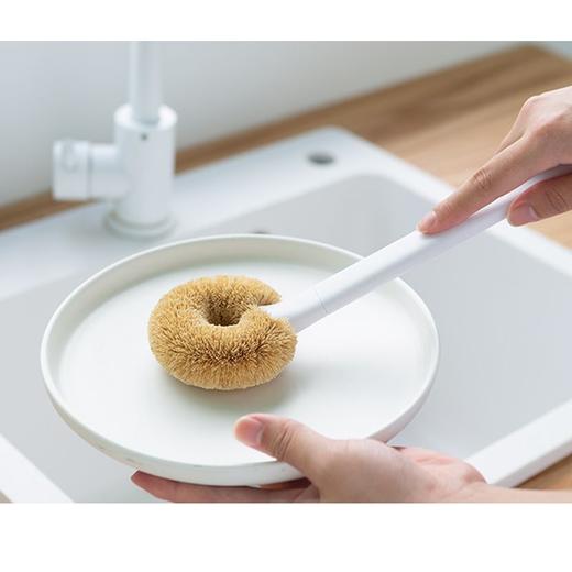 多功能锅刷套装置物架厨房清洁工具洗锅神器第一名不沾油椰棕刷子 商品图3