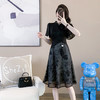 奢姿2025年夏装新款大码女装改良旗袍连衣裙胖妹妹拼接裙子9932890856【1】 商品缩略图2