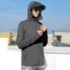 【时尚潮流！夏季男款冰丝防晒衣】冰丝防晒衣男 夏季薄款痞帅户外冲锋衣外套 亲肤舒适 美式高街连帽防晒服夹克  轻薄速干防紫外线皮肤衣户外钓鱼连帽冲锋外套 商品缩略图10