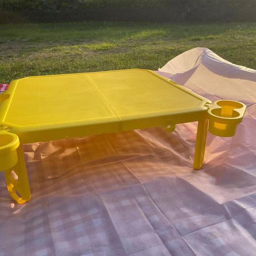 户外折叠桌野餐卓露营野营卓耐磨家用塑料玩具卓地毯折叠卓便捷 商品图4