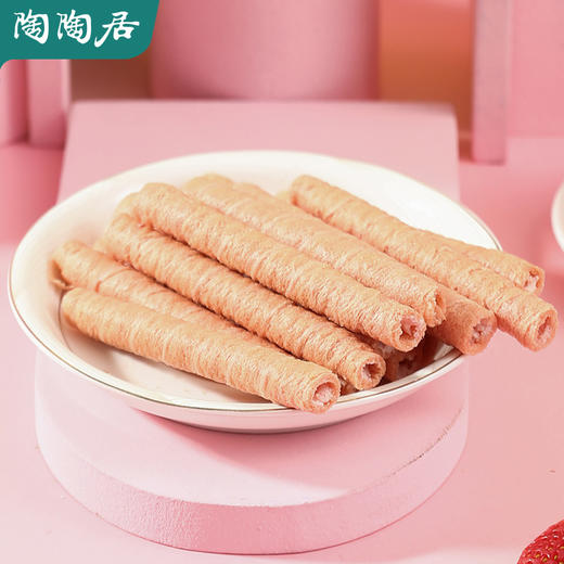 陶陶居脆咔卷心酥（草莓味）120g（270D） 商品图1