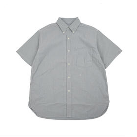 nanamica Button Down Wind S/S 男装纽扣领机能性经典短袖衬衫