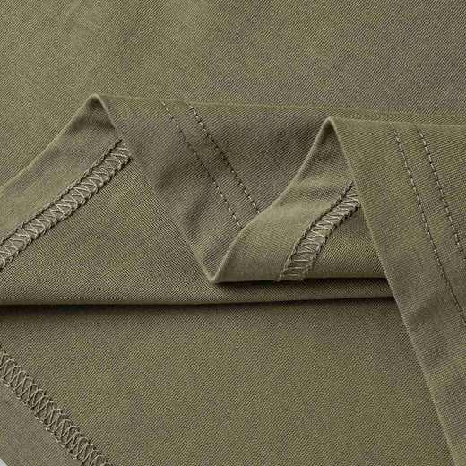 【桑蚕丝】罗蒙春秋时尚胸花长袖t恤男舒适打底衫男士秋衣男士体恤长袖 商品图8