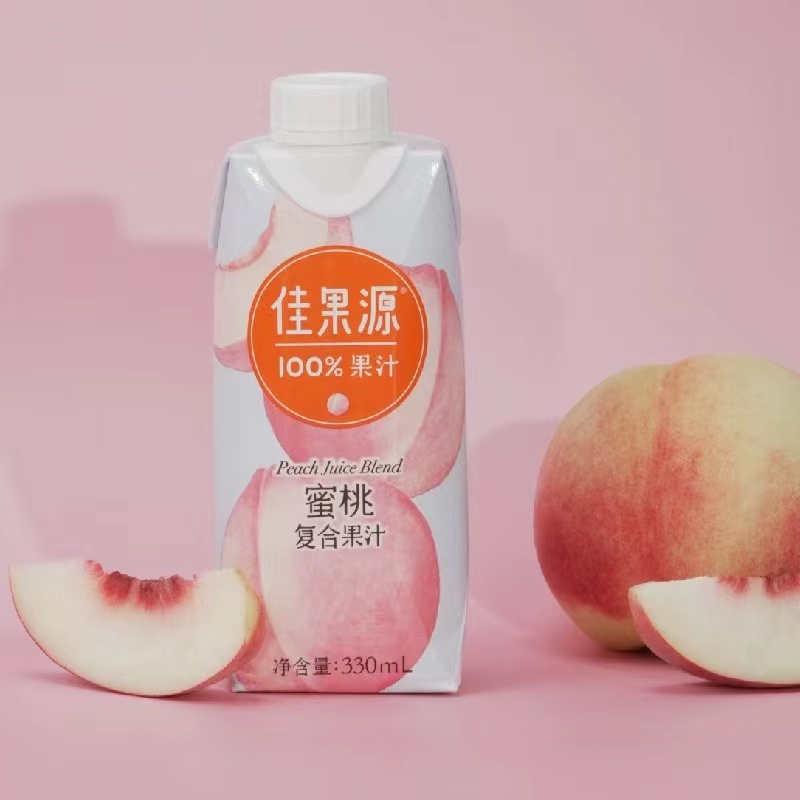 佳果源100%蜜桃复合果汁