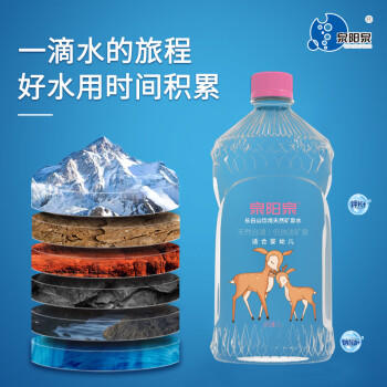 泉阳泉（QUANYANGQUAN）长白山天然矿泉水 低钠淡矿 1L*12瓶 整箱 /水饮冲调 /饮用水 /矿泉水 商品图1