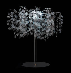 水晶树枝摆件圆片款（运费自理）