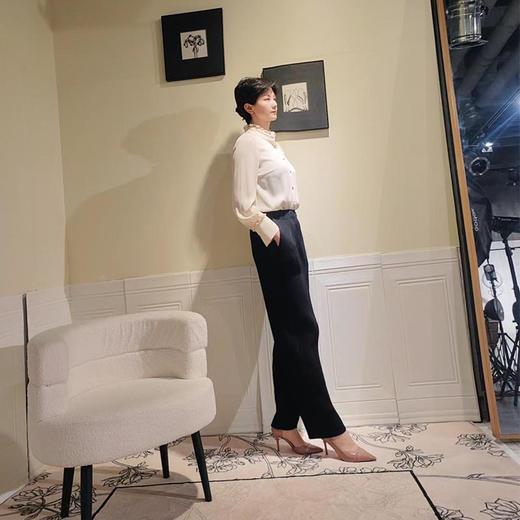 SAINT L’UCK/圣媛女装时尚褶皱休闲裤SA124C16 商品图1